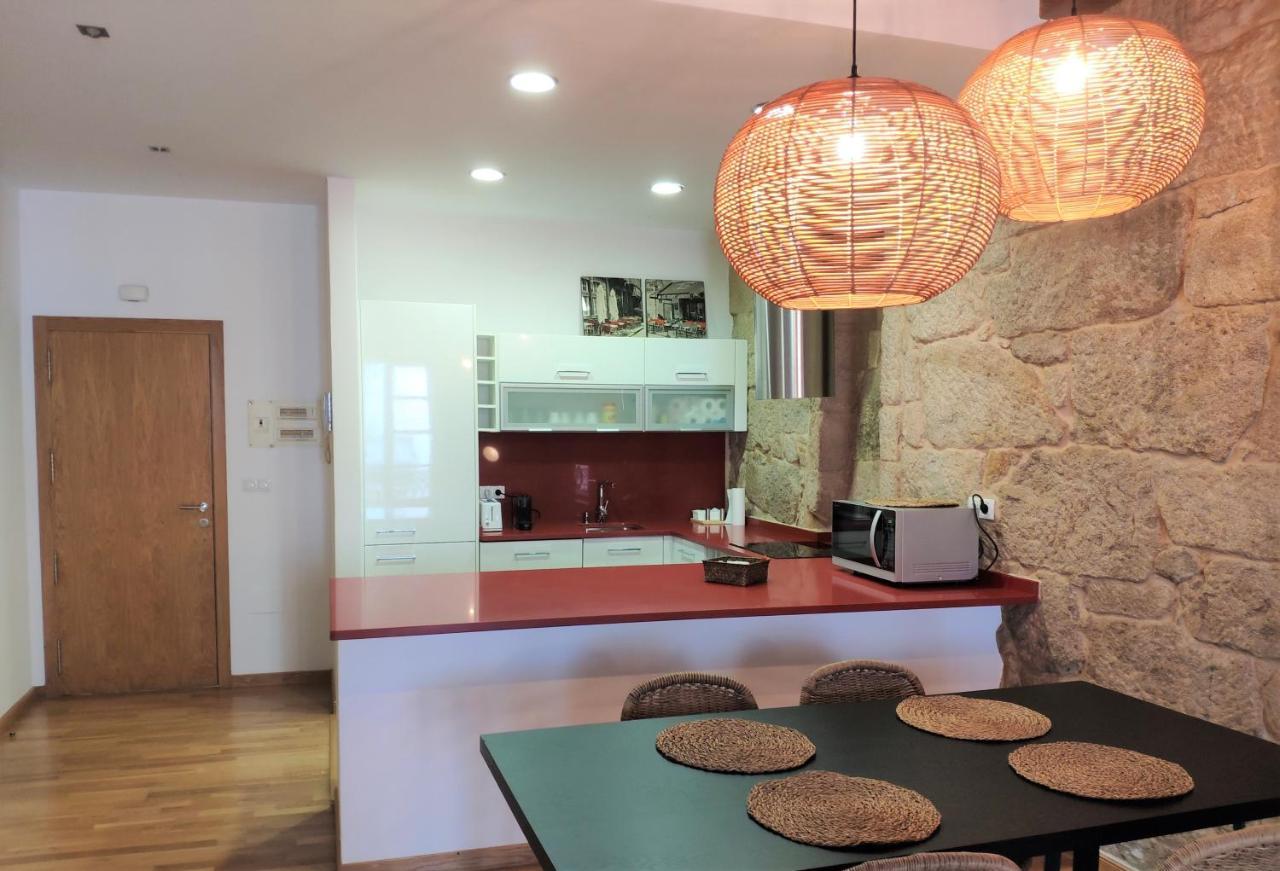Exclusivo Apartamento En Edificio Historico Понтеведра Экстерьер фото